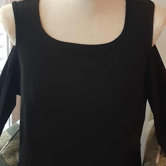 EUC Cold shoulder George Simonton  women's top - Picture 3 of 4